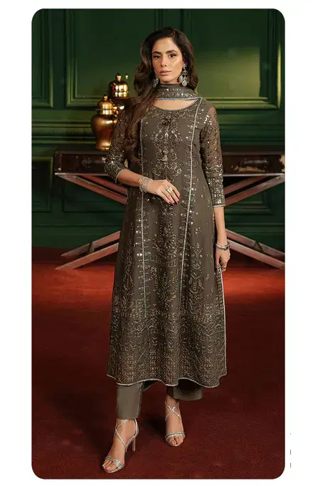 Sajida 1086 Georgette With Embroidery Pakistani Salwar Suits Wholesale Shop In Surat